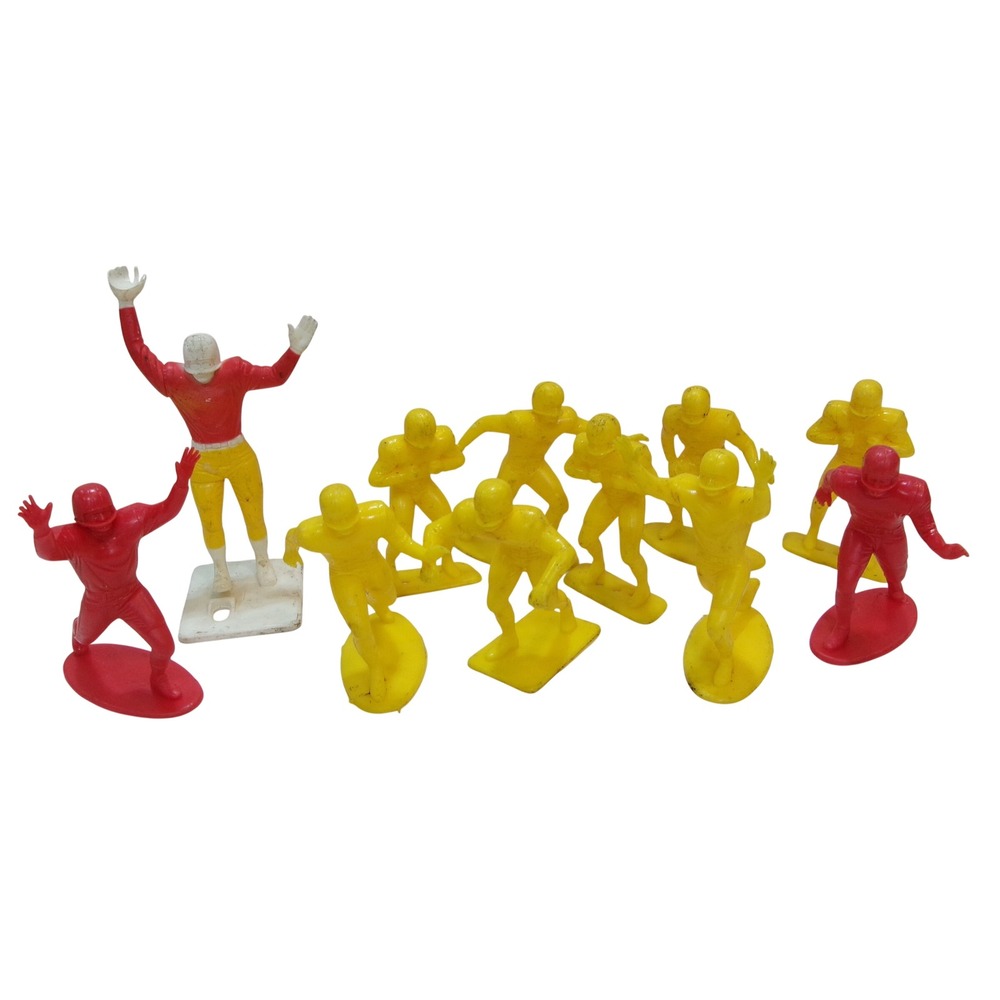 Vintage Marx Pro Bowl Live Action Football Game Toy Players Figurines